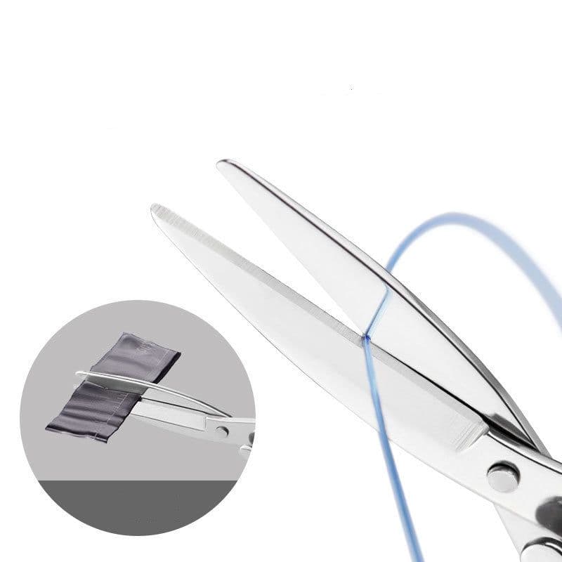 image-Mini Stainless Steel Folding Scissor Keychain Fishing Scissor Cutter Camping Tool Fishing Pliers Scissors Line Cutter Tool