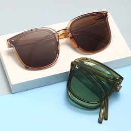 image-Folding Sunglasses Summer Beach Fashion Sun Protection Glasses