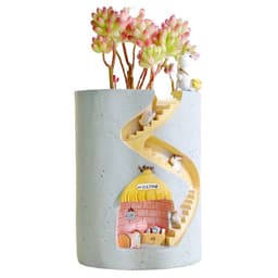 image-Gardening Cartoon Succulent Flower Pot