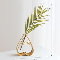 image-Simple Dried Flower Living Room Decoration Small Vase