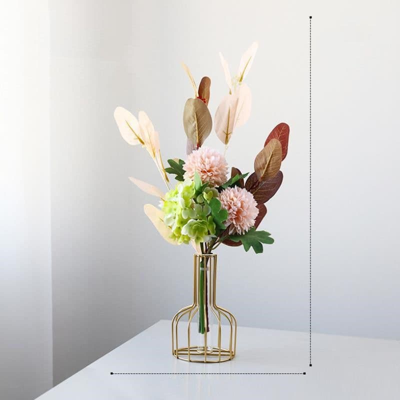 image-Simple Dried Flower Living Room Decoration Small Vase