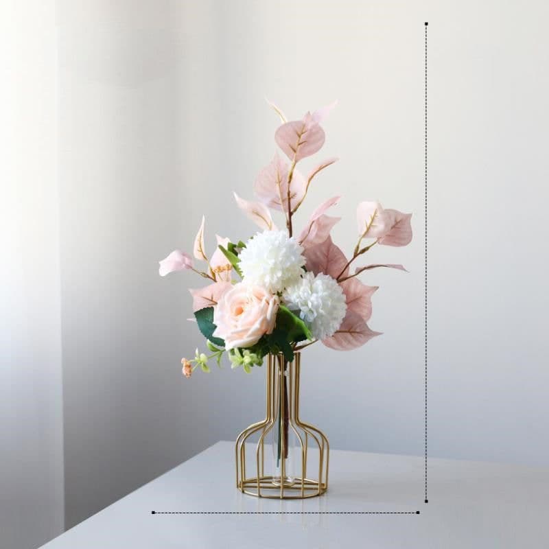 image-Simple Dried Flower Living Room Decoration Small Vase