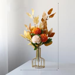 image-Simple Dried Flower Living Room Decoration Small Vase