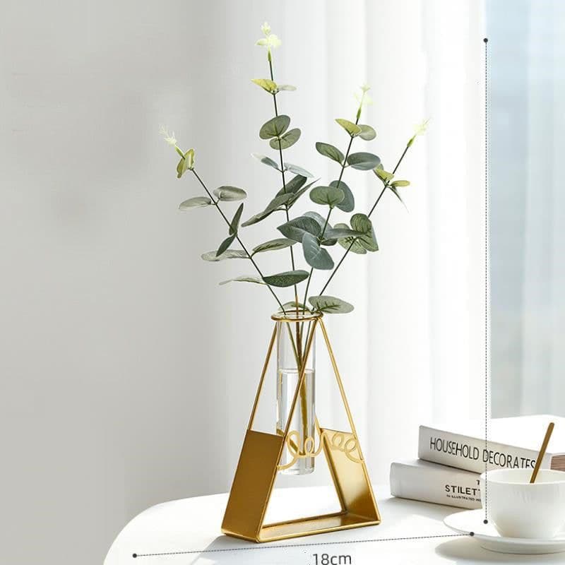 image-Simple Dried Flower Living Room Decoration Small Vase