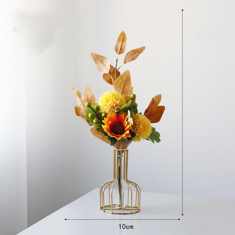 image-Simple Dried Flower Living Room Decoration Small Vase