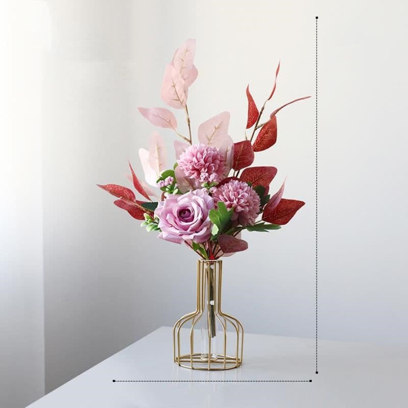 image-Simple Dried Flower Living Room Decoration Small Vase