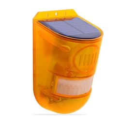 image-Solar Alarm Light Outdoor Sound And Light Alarm Anti-thief Anti-theft Red Human Body Induction Animal Repellent