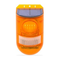 image-Solar Alarm Light Outdoor Sound And Light Alarm Anti-thief Anti-theft Red Human Body Induction Animal Repellent