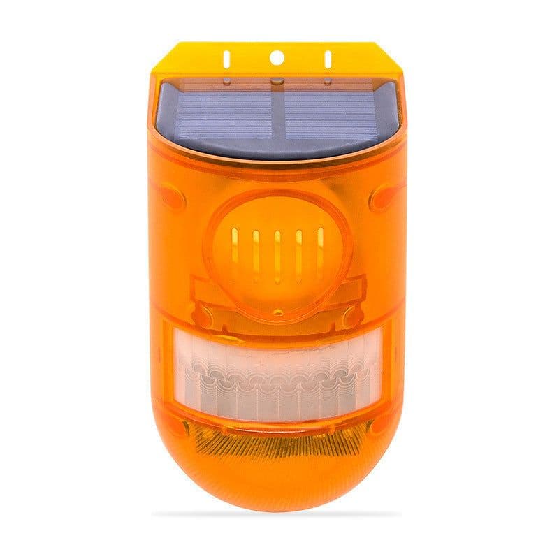 image-Solar Alarm Light Outdoor Sound And Light Alarm Anti-thief Anti-theft Red Human Body Induction Animal Repellent