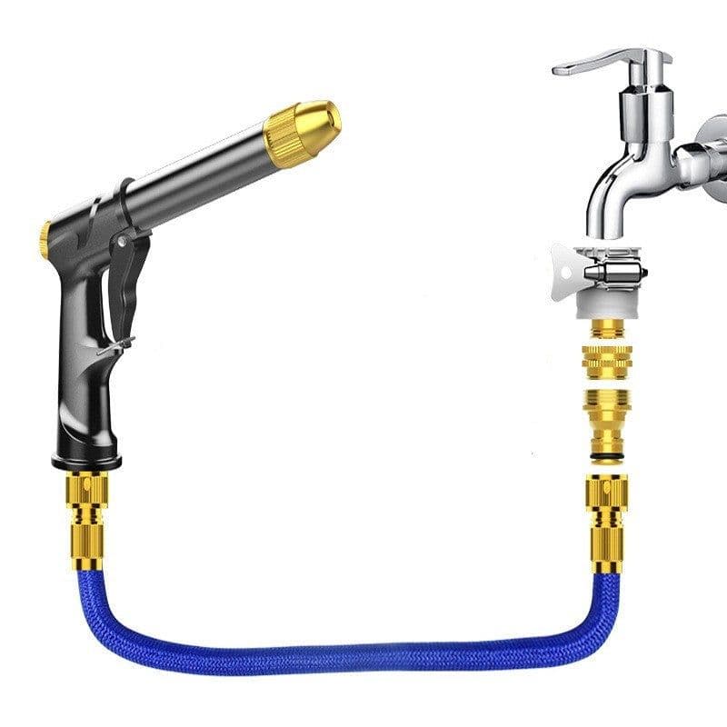 image-Household Telescopic Hose Hose Flushing Foam Suit Garden Watering Tool