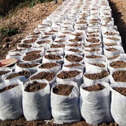 image-Non-woven Seedling Bag, Thick Degradable Container Cup, Tree Planting Bag, Nutrition Bag