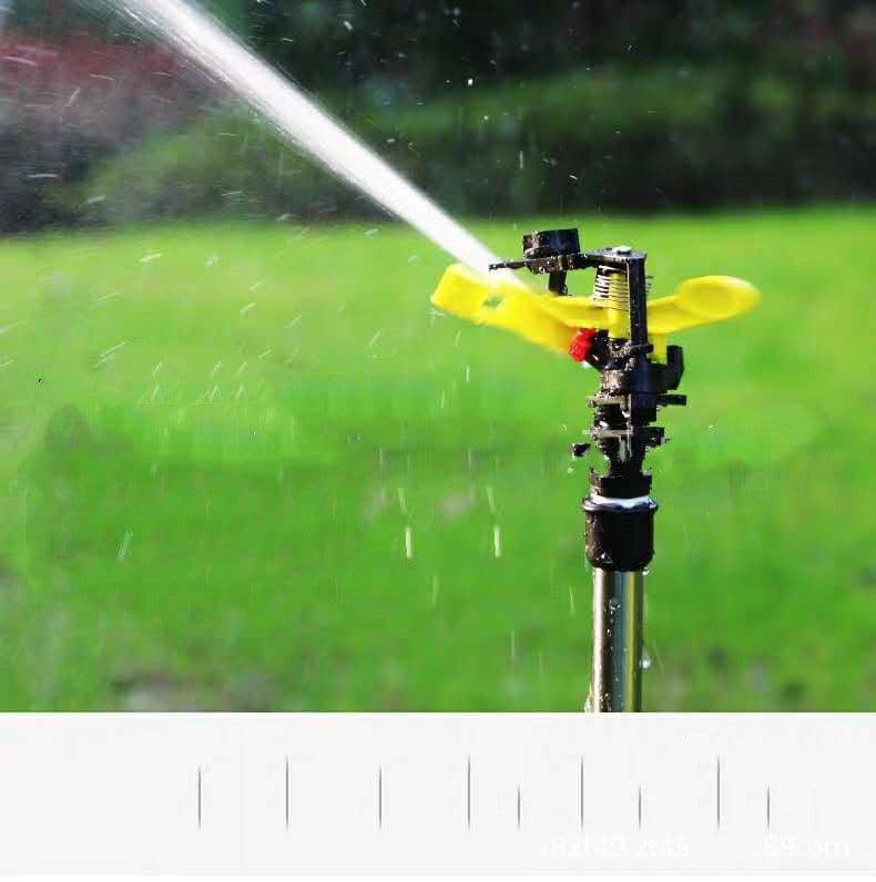 image-Automatic 360-Degree Rotating Sprinklers For Garden Lawn Landscaping And Irrigation Gardening Sprinklers For Cooling And Dust Removal