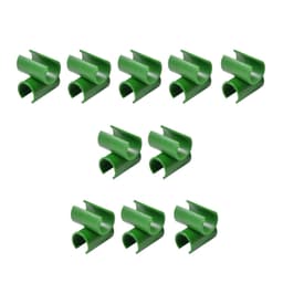 image-Gardening Pillar, Vine Climbing Frame, Climbing Vine, Plastic Coated Steel Pipe, Fixed Cross To Open Plant Buckle