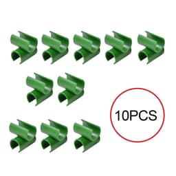 image-Gardening Pillar, Vine Climbing Frame, Climbing Vine, Plastic Coated Steel Pipe, Fixed Cross To Open Plant Buckle