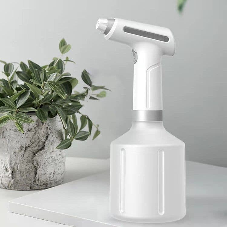 image-Electric Watering Can Gardening Watering Watering Can Household High Pressure Disinfection Watering Can Small Automatic Watering Spray Bottle