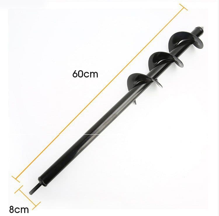 image-Hand Drill Electric Cordless Electric Drill Ground Drill Bit Short Stem Plant Twist Drill Bit