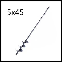 image-Hand Drill Electric Cordless Electric Drill Ground Drill Bit Short Stem Plant Twist Drill Bit