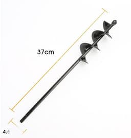 image-Hand Drill Electric Cordless Electric Drill Ground Drill Bit Short Stem Plant Twist Drill Bit