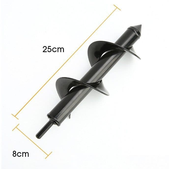 image-Hand Drill Electric Cordless Electric Drill Ground Drill Bit Short Stem Plant Twist Drill Bit