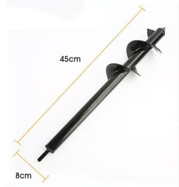 image-Hand Drill Electric Cordless Electric Drill Ground Drill Bit Short Stem Plant Twist Drill Bit