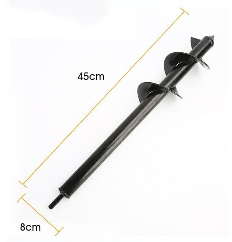 image-Hand Drill Electric Cordless Electric Drill Ground Drill Bit Short Stem Plant Twist Drill Bit