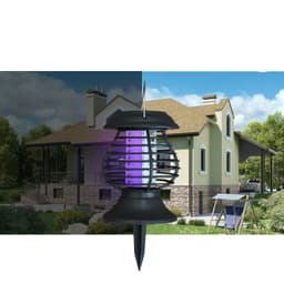 image-Courtyard Garden Electric Mosquito Outdoor Mosquito Catcher Household Mosquito Repellent Lamp