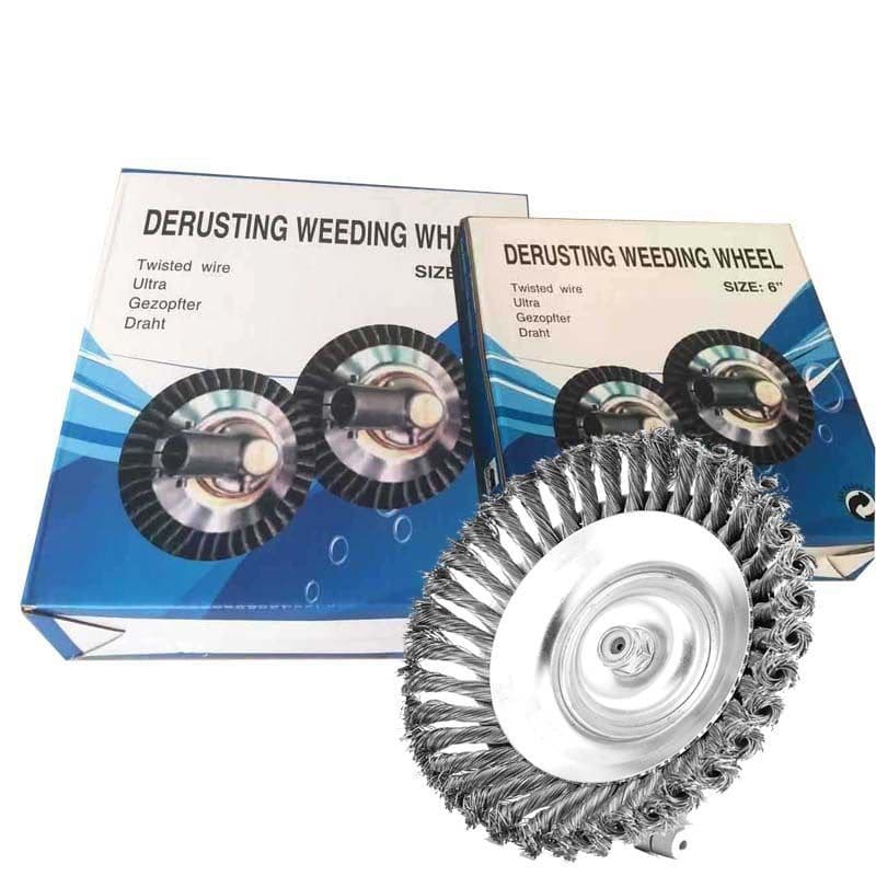 image-Factory Direct Sales Wire Rust Removal Lawn Mower Lawn Mower Head Lawn Mower Weeding Head Lawn Mower Weeding Filament Disc