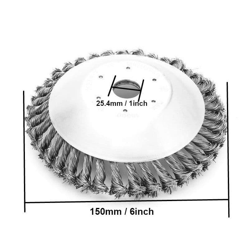 image-Factory Direct Sales Wire Rust Removal Lawn Mower Lawn Mower Head Lawn Mower Weeding Head Lawn Mower Weeding Filament Disc