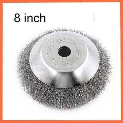 image-Factory Direct Sales Wire Rust Removal Lawn Mower Lawn Mower Head Lawn Mower Weeding Head Lawn Mower Weeding Filament Disc