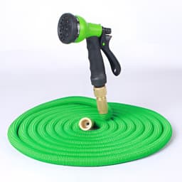 image-Multifunctional 3 Times Retractable Garden Hose High Pressure Car Wash Set