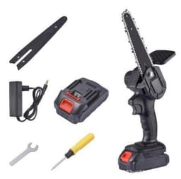 image-Mini 6 Inch Electric Chain Saw Cordless Chainsaw Felling Tree Felling Household Small Handheld Portable Lithium Electric Saw Electric Saw