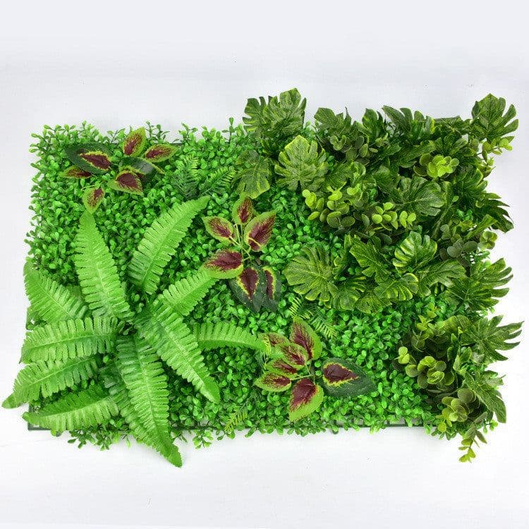 image-40Cm X 60Cm Artificial Lawn Wall, Decorative Fake Grass, Home Exterior Decoration