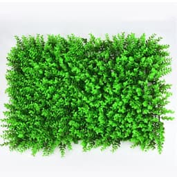 image-40Cm X 60Cm Artificial Lawn Wall, Decorative Fake Grass, Home Exterior Decoration