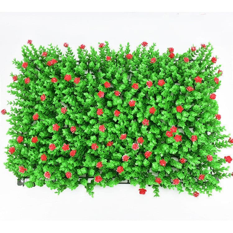 image-40Cm X 60Cm Artificial Lawn Wall, Decorative Fake Grass, Home Exterior Decoration