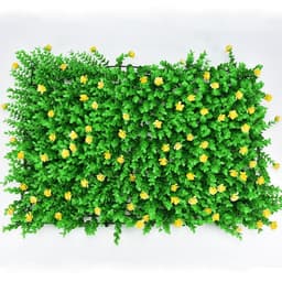 image-40Cm X 60Cm Artificial Lawn Wall, Decorative Fake Grass, Home Exterior Decoration