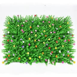 image-40Cm X 60Cm Artificial Lawn Wall, Decorative Fake Grass, Home Exterior Decoration
