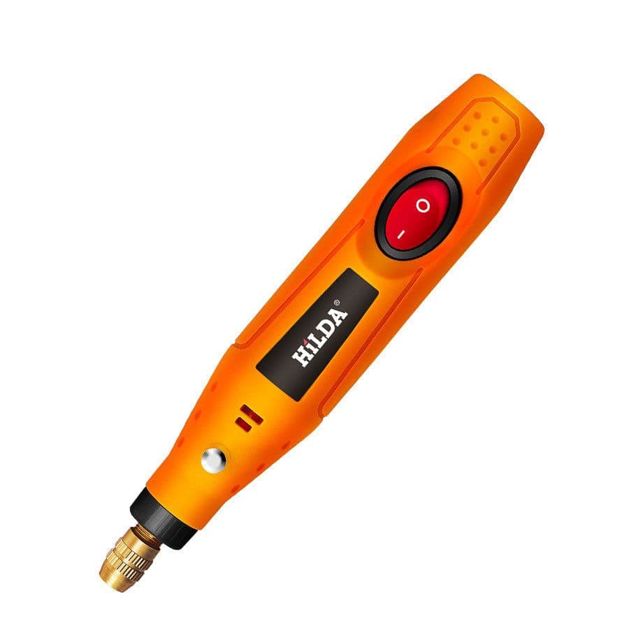 image-Hilda Mini Electric Grinder Micro Polishing Electric Grinder Carving Pen Crystal Agate Jade Jade 12v