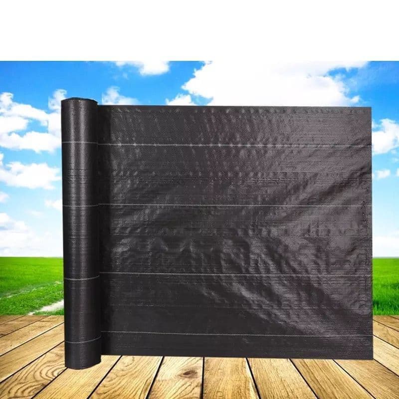 image-Black Sun Shading Grass Cloth For Farmland Greenhouse Plastic Grass-proof Cloth