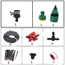 image-Agricultural Micro-sprinkler Flower Trough Gardening Watering