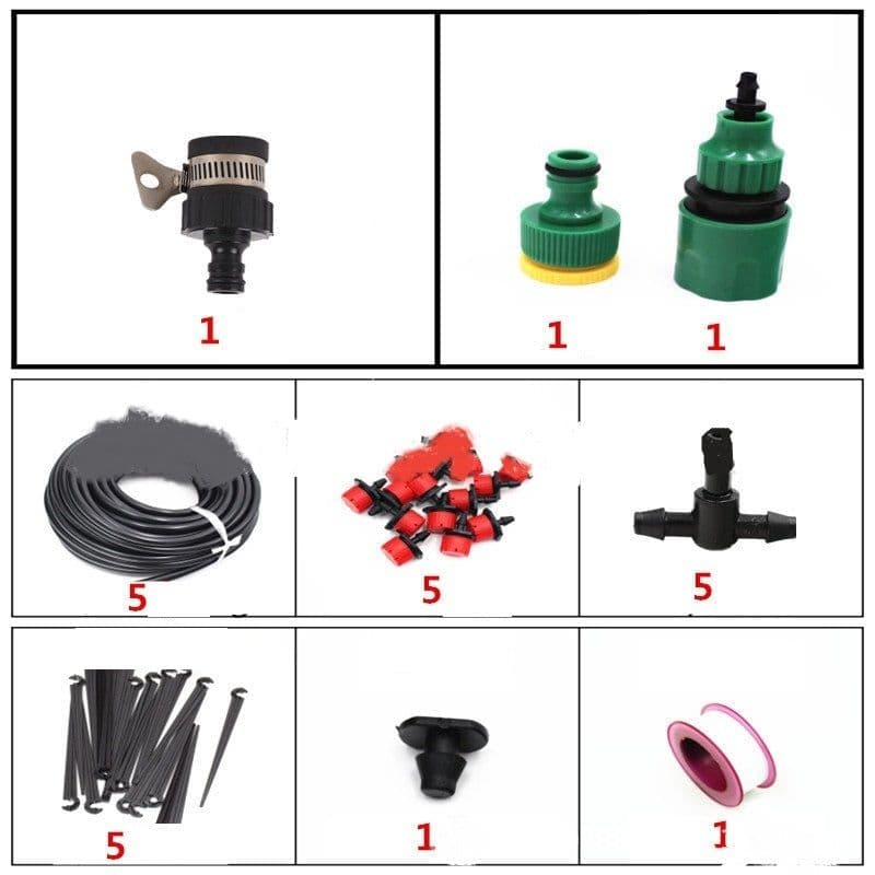 image-Agricultural Micro-sprinkler Flower Trough Gardening Watering