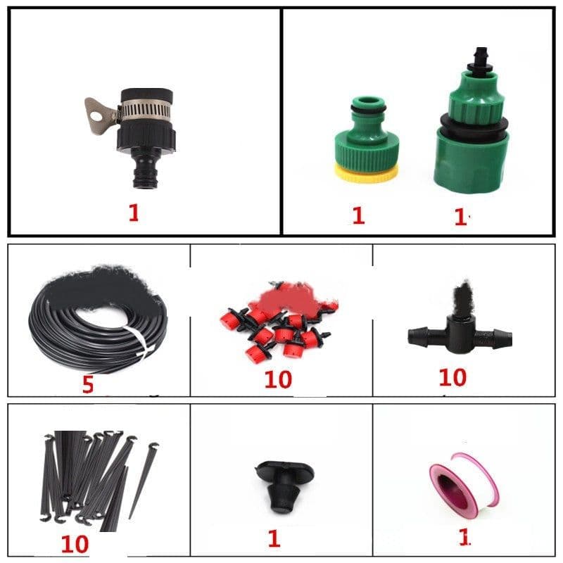 image-Agricultural Micro-sprinkler Flower Trough Gardening Watering