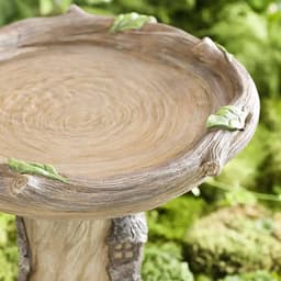image-Sunflower Resin Handicraft Garden Ornaments Polyresin Sunflower Bird Bath