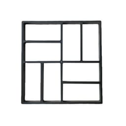 image-Brick Stone Road Concrete Mould Garden Path Maker Mold Plastic DIY Manually Paving Cement Cemento Garden Path Maker Mold