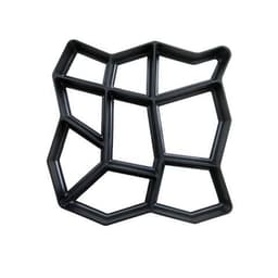 image-Brick Stone Road Concrete Mould Garden Path Maker Mold Plastic DIY Manually Paving Cement Cemento Garden Path Maker Mold