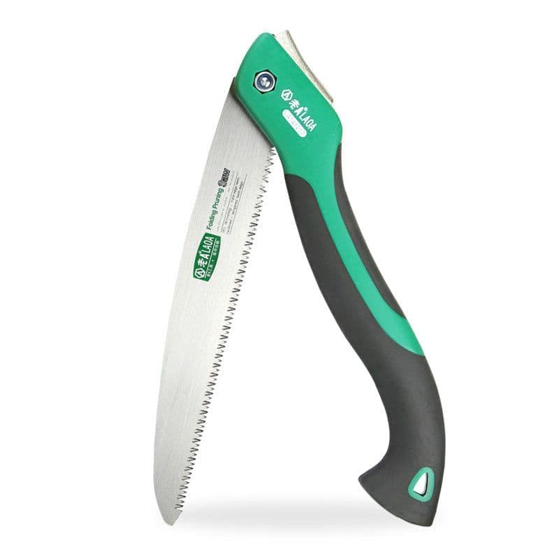 image-SK5 Material Woodworking Hand Saw Woodworking Saw Triple Fast Folding Saw, Garden Hand Saw