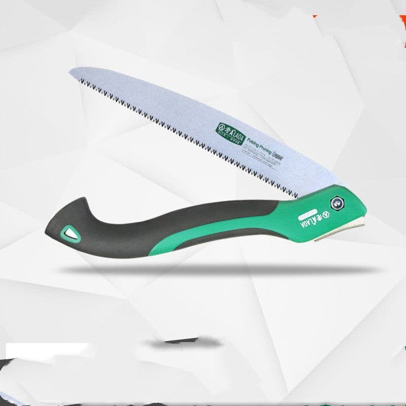 image-SK5 Material Woodworking Hand Saw Woodworking Saw Triple Fast Folding Saw, Garden Hand Saw