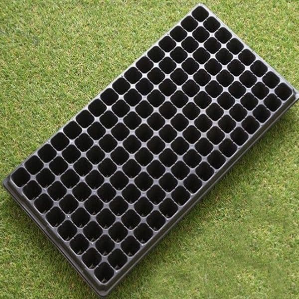 image-Rectangular Tray Sprout Nutrient Bowl Sprout Wheat Plastic Propagation Succulent Seedling Cup Pot