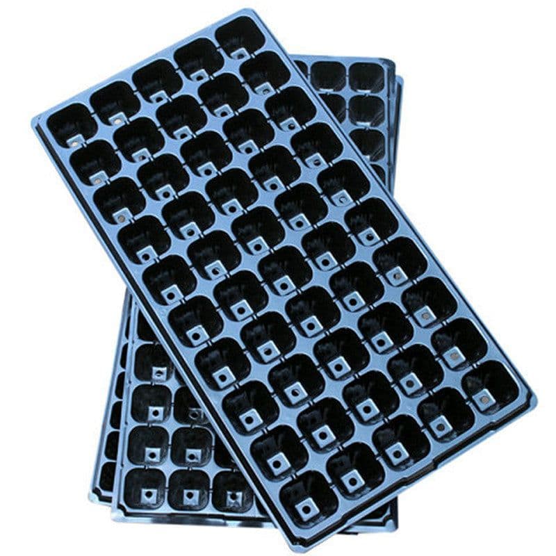 image-Rectangular Tray Sprout Nutrient Bowl Sprout Wheat Plastic Propagation Succulent Seedling Cup Pot