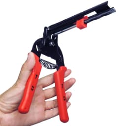 image-Boutique Chicken Cage Tie-in Pliers M-type Nail Pigeon Cage Wall Group Cage Pliers M-type Snap Pliers Cage Tie Pliers Buckle
