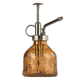 image-Embossed Glass Bottle Watering Flower Watering Can Shower Gardening Glass Small Spray